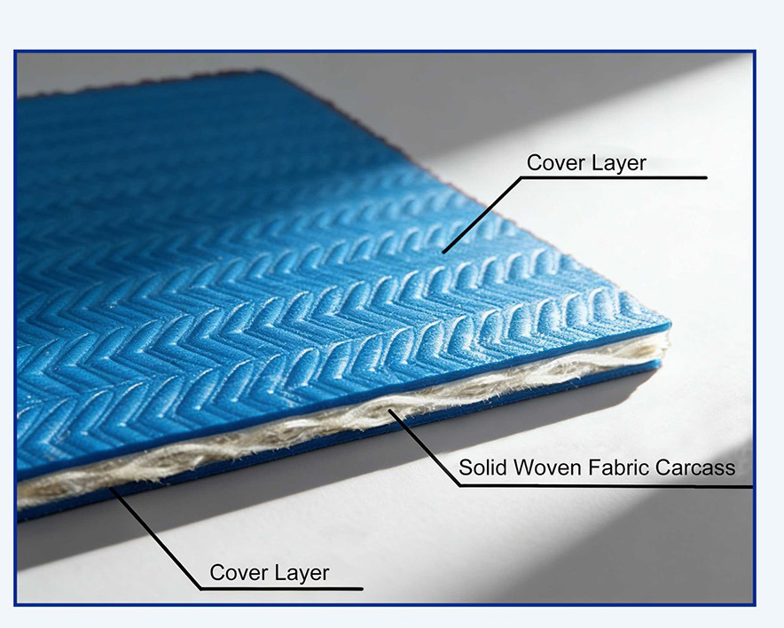 PVC Solid Woven Elevator Belt 2