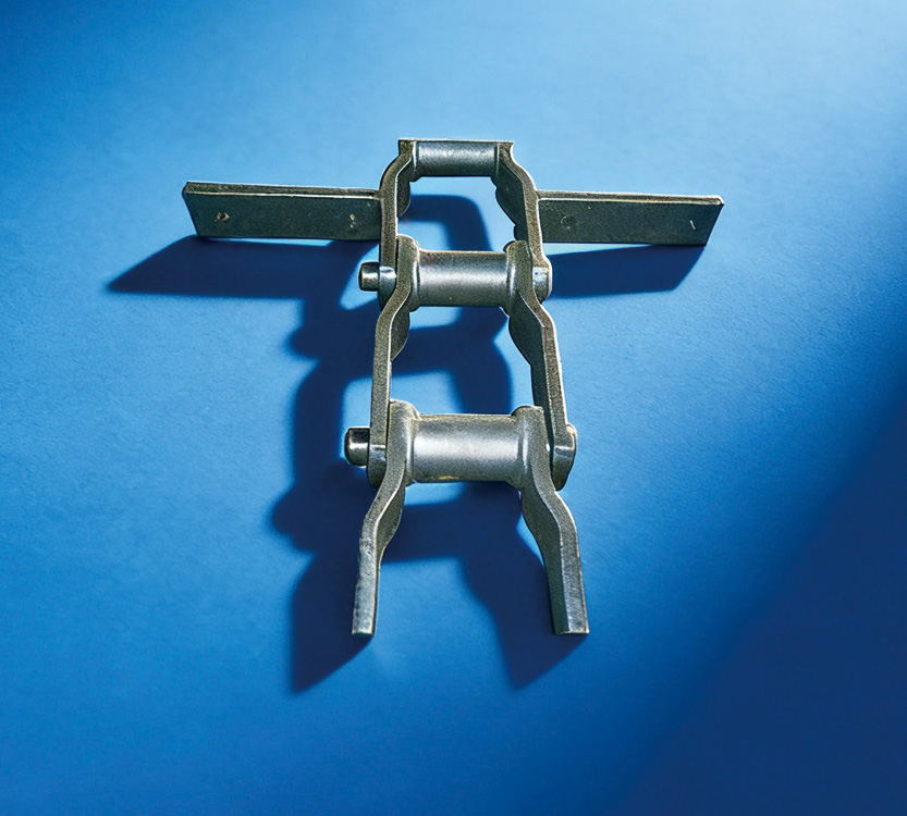 Welded bent plate chain 4