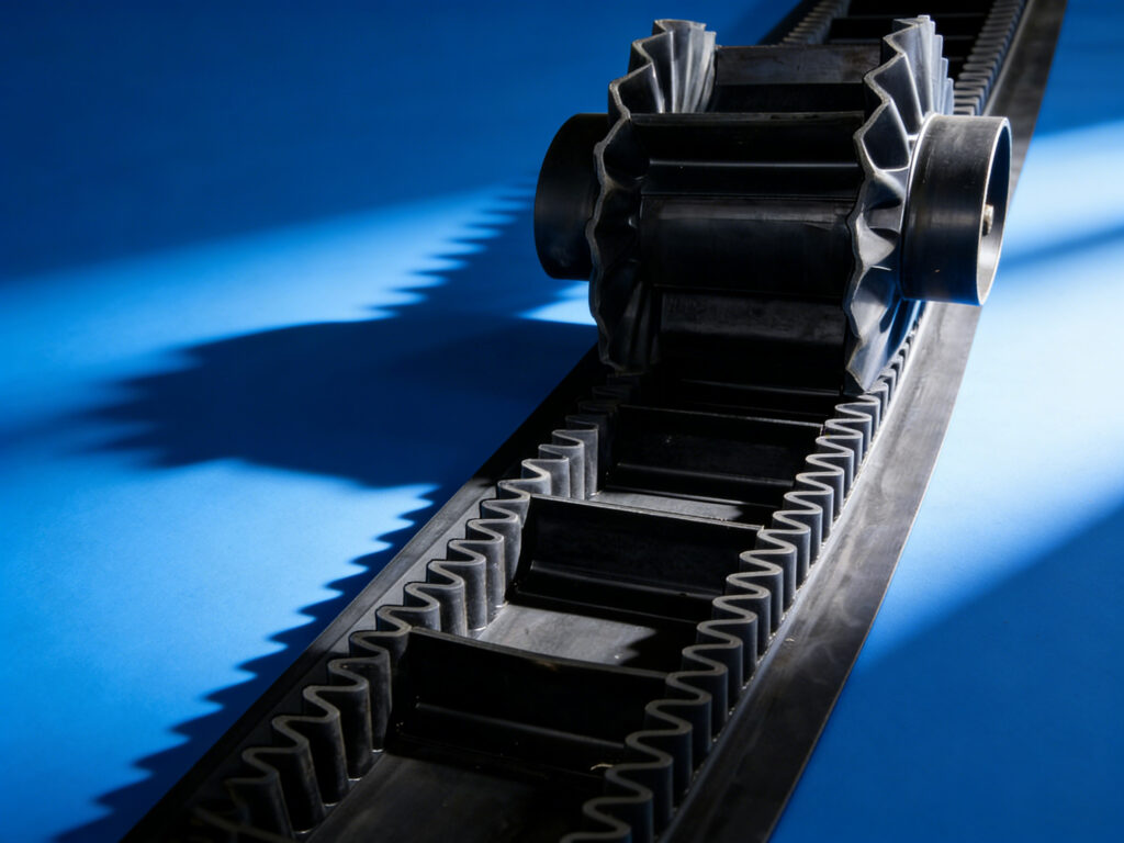 Corrugated Sidewall Conveyor Belt 2