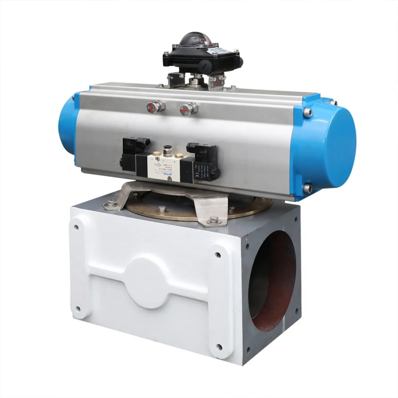 Pneumatic Two-Way Valve with Airtac Cylinder 2